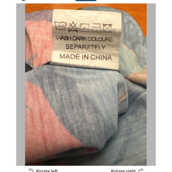 CCC Colorful Bohemian Style Spaghetti Strap Dress V Neck Tropical Leaf Print Med - Picture 8 of 8